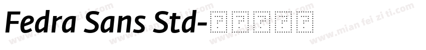 Fedra Sans Std字体转换